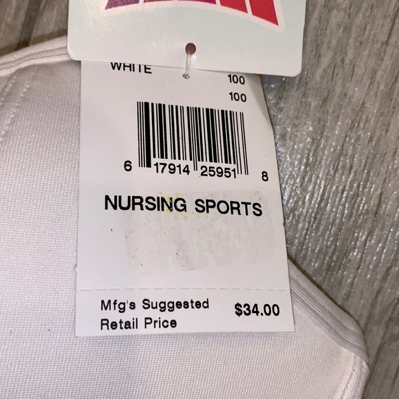 NWT (2) Playtex Nursing Racerback Wirefree Bras - Picture 14 of 15